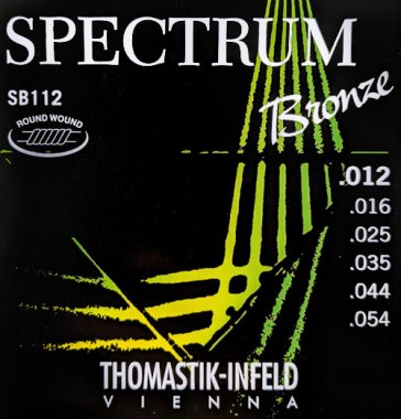Thomastik-Infeld SB112 Spectrum Bronze Acoustic Strings Med Lt 12-54