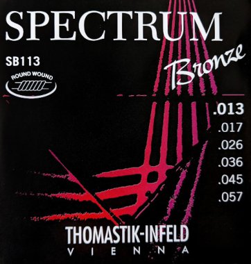 Thomastik-Infeld SB113 Spectrum Bronze Acoustic Strings Med 13-57