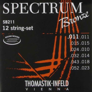 Thomastik-Infeld SB211 Spectrum Bronze Acoustic 12-String Lt 11-52