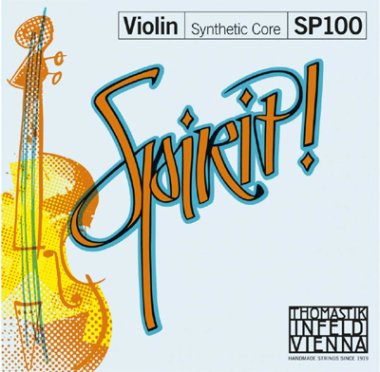 Thomastik-Infeld SP100 Spirit! Violin Strings 4/4 Medium Tension Ball End