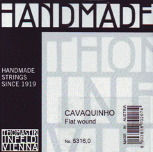 Thomastik Peter Infeld Cavaquinho Flat Wound, 5316.0, Full Set