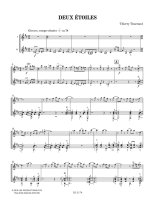 Tisserand | Deux etoiles, La modulante for 2 guitars