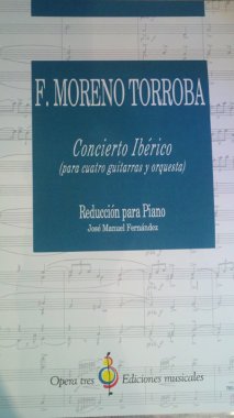 Torroba | Concierto Iberico, para cuatro guitarras y orquesta