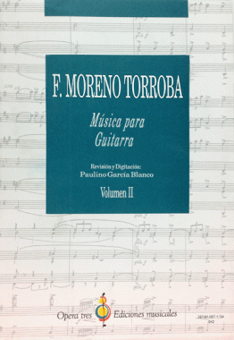 Torroba | Musica para Guitarra, Volume II for solo guitar