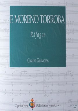 Torroba | Rafagas para cuatro guitarras for 4 guitars