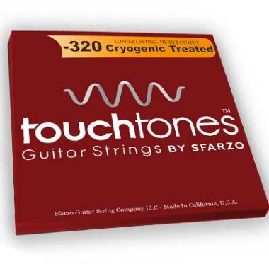 Touchtones 1040TTC Cryogenic Acoustic Guitar Strings Med Light 12-54