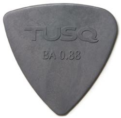 TUSQ Bi-Angle Pick 0.88mm Gray (Deep), One Pick