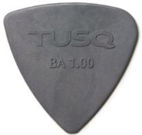 TUSQ Bi-Angle Pick 1mm Gray (Deep), One Pick