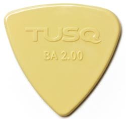TUSQ Bi-Angle Pick 2mm Vintage (Warm), One Pick
