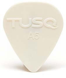 TUSQ Standard Pick 1mm White (Bright), One Pick