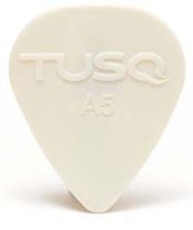 TUSQ Standard Pick .68mm White (Bright), One Pick