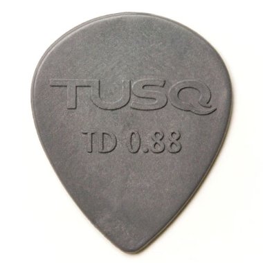 TUSQ Tear Drop Pick 0.88mm Gray (Deep), One Pick