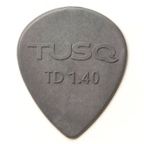 TUSQ Tear Drop Pick 1.4mm Gray (Deep), One Pick