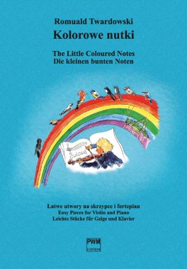 Twardowski | The Little Coloured Notes- Easy Pieces for violin & piano