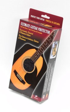 Ultimate Acoustic Guitar Protector, Black Velvet