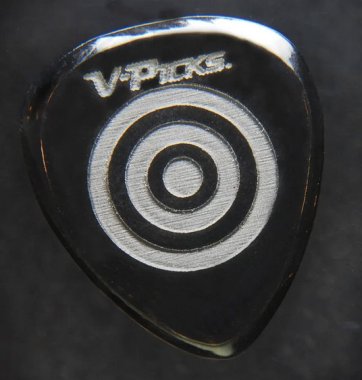 V-Picks Bullseye Guitar Pick, Smoky, One Pick