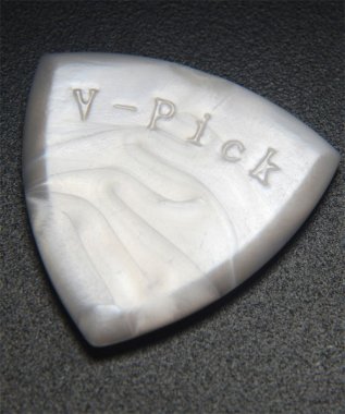 V-Picks Small Pointed Pearly Gates 2.75mm, One Guitar Pick