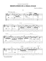 van Halderen | Meditations on a Small Scale for solo ukulele