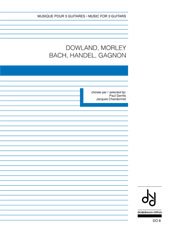 Various | Musique Pour Trois Guitares for 3 guitars (arr. Gerr./Chan.)