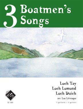 Various | Three Boatmen's Songs for 3 guitars
