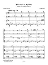 Various arr. by Levesque | Le navire de Bayonne for 4 guitars