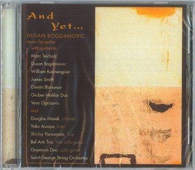 Various Artists | Music of Bogdanovic | And Yet... CD