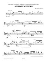 Vassiliev | Laberinto de colores for solo guitar