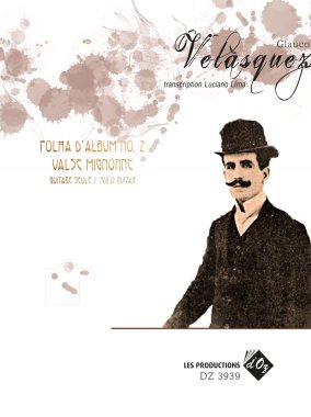 Velasquez arr. by Lima | Folha d'Album No. 2 / Valse mignonne for solo guitar