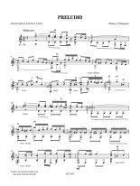 Velasquez arr. by Lima | Preludio / Corale for solo guitar