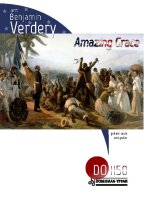 Verdery | Amazing Grace for solo guitar