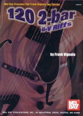 Vignola | 120 2-Bar ii-V Riffs for jazz guitar