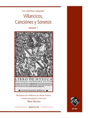 Villancicos, Canciones Y Sonetos, Vol. 1 for guitar & vocals