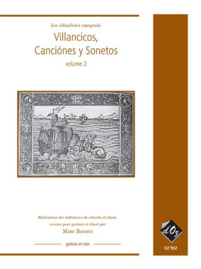 Villancicos, Canciones Y Sonetos, Vol. 2 for guitar & vocals