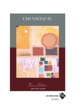 Viloteau | Chansonate for solo guitar
