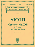 Viottia | Concerto No. 22 in A Minor for violin and piano
