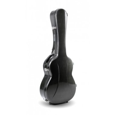 Visesnut Elemental Adjustable Hard Shell Classical Guitar Case, Carbon
