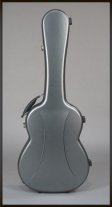 Visesnut Premiere 1 Adjustable Hard Shell Classical Guitar Case, Pearl Black