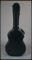 Visesnut Premiere 1 Adjustable Hard Shell Classical Guitar Case, Black