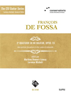Visser | 2e Quatuor en Mi majeur for 2 guitars, violin and cello