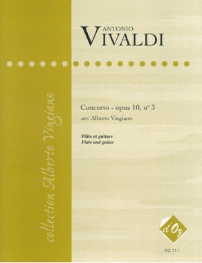 Vivaldi | Concerto Opus 10, No 3 arr. by A.Vingiano for flute & guitar