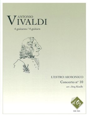 Vivaldi | L'Estro Armonico, Concerto No 10, Rv 580 for 4 guitars