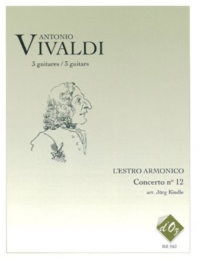 Vivaldi | L'Estro Armonico, Concerto No 12, Rv 265 for 3 guitars