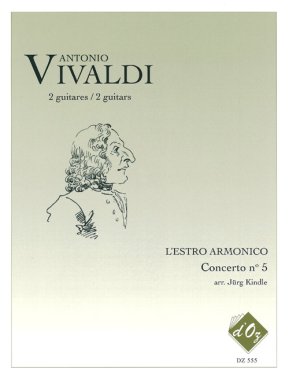 Vivaldi | L'Estro Armonico, Concerto No 5, Rv 519 for 2 guitars