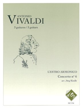 Vivaldi | L'Estro Armonico, Concerto No 6, Rv 356 for 3 guitars