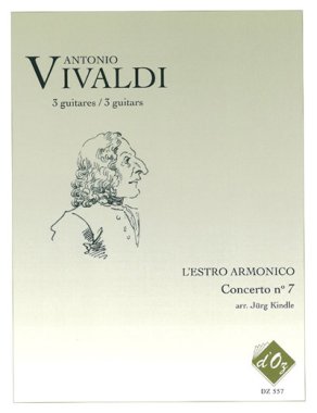 Vivaldi | L'Estro Armonico, Concerto No 7, Rv 567 for 3 guitars