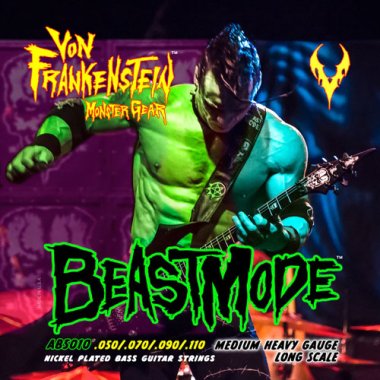 Von Frankenstein BeastMode Nickel Plated Bass Strings Medium Heavy 50-110