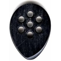 Wegen Picks BC140B Big City Right Handed Pick Black 1.40mm, One Pick