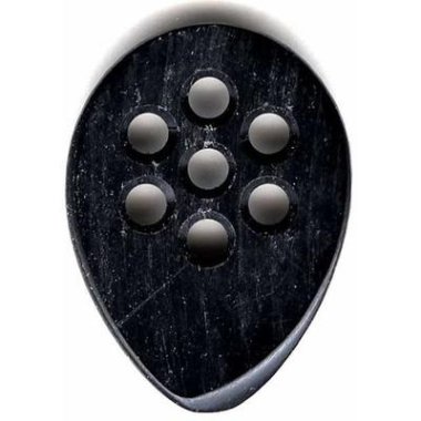 Wegen Picks BC140B Big City Right Handed Pick Black 1.40mm, One Pick