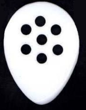 Wegen Picks BC180 Big City Right Handed Pick White 1.80mm, One Pick