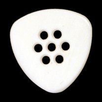 Wegen Picks BN120 Rounded Triangle Rt Hand Pick White 1.20mm, One Pick